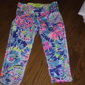 Lilly Pulitzer luxlectic size large dive in crop